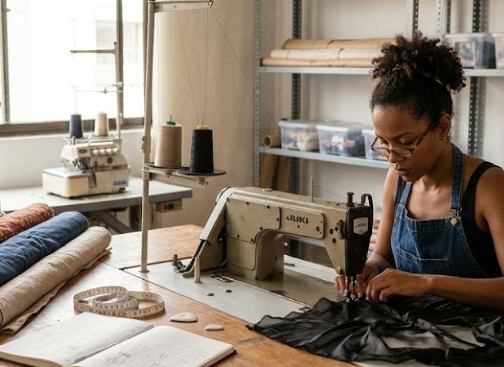Diseñadora de Moda y Muestrista con taller propio